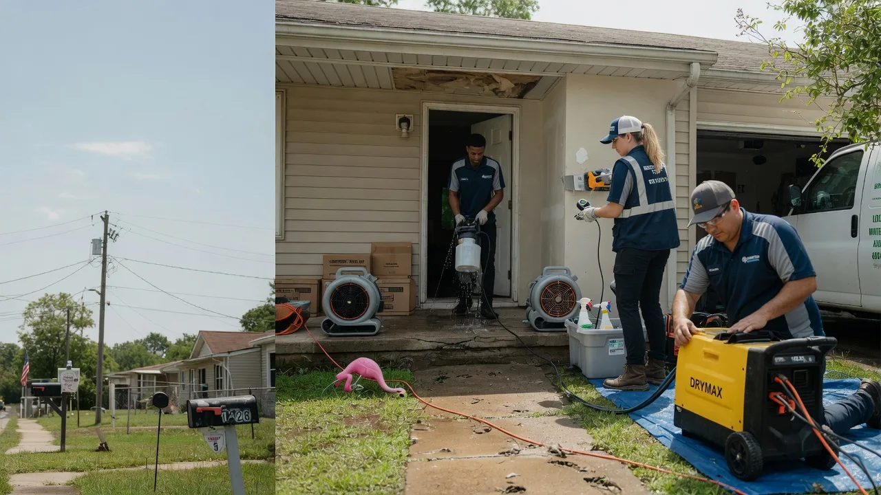 Storm Damage Water Removal in Gallaway, TN near me